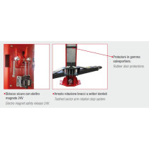 5,5T 2-POST TÕSTUK ELEKTROHÜDR. ÜLATALA, ERCO HC5502 CORGHI