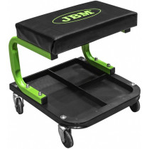 TÖÖKOJA TOOL RATASTEL "STEEL STOOL" SEKTSIOONPÕHJAGA JBM*