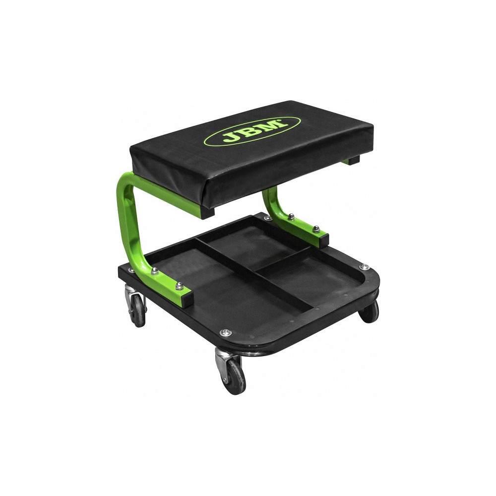 TÖÖKOJA TOOL RATASTEL "STEEL STOOL" SEKTSIOONPÕHJAGA JBM*