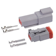 PISTIKUPESA+PISTIK DEUTSCH DT 2-PIN BLISTER 1TK M+