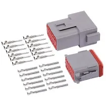 PISTIKUPESA+PISTIK DEUTSCH DT 12-PIN BLISTER 1TK M+