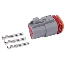 PISTIKUPESA DEUTSCH DT 3-PIN BLISTER 1TK M+