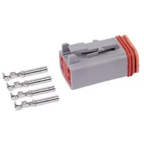 PISTIKUPESA DEUTSCH DT 4-PIN BLISTER 1TK M+