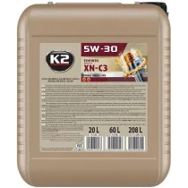 K2 5W30 SYNTHETIC XN C2/C3, BMW LL-04, MB 229.31, 229.51, DEXOS2, VW 505 01 505 00 20L (TÄISSÜNT.)