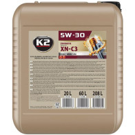 K2 5W30 SYNTHETIC XN C2/C3, BMW LL-04, MB 229.31, 229.51, DEXOS2, VW 505 01 505 00 20L (TÄISSÜNT.)