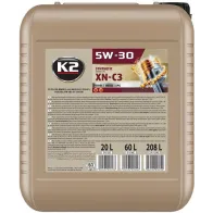 K2 5W30 SYNTHETIC XN C2/C3, BMW LL-04, MB 229.31, 229.51, DEXOS2, VW 505 01 505 00 20L (TÄISSÜNT.)