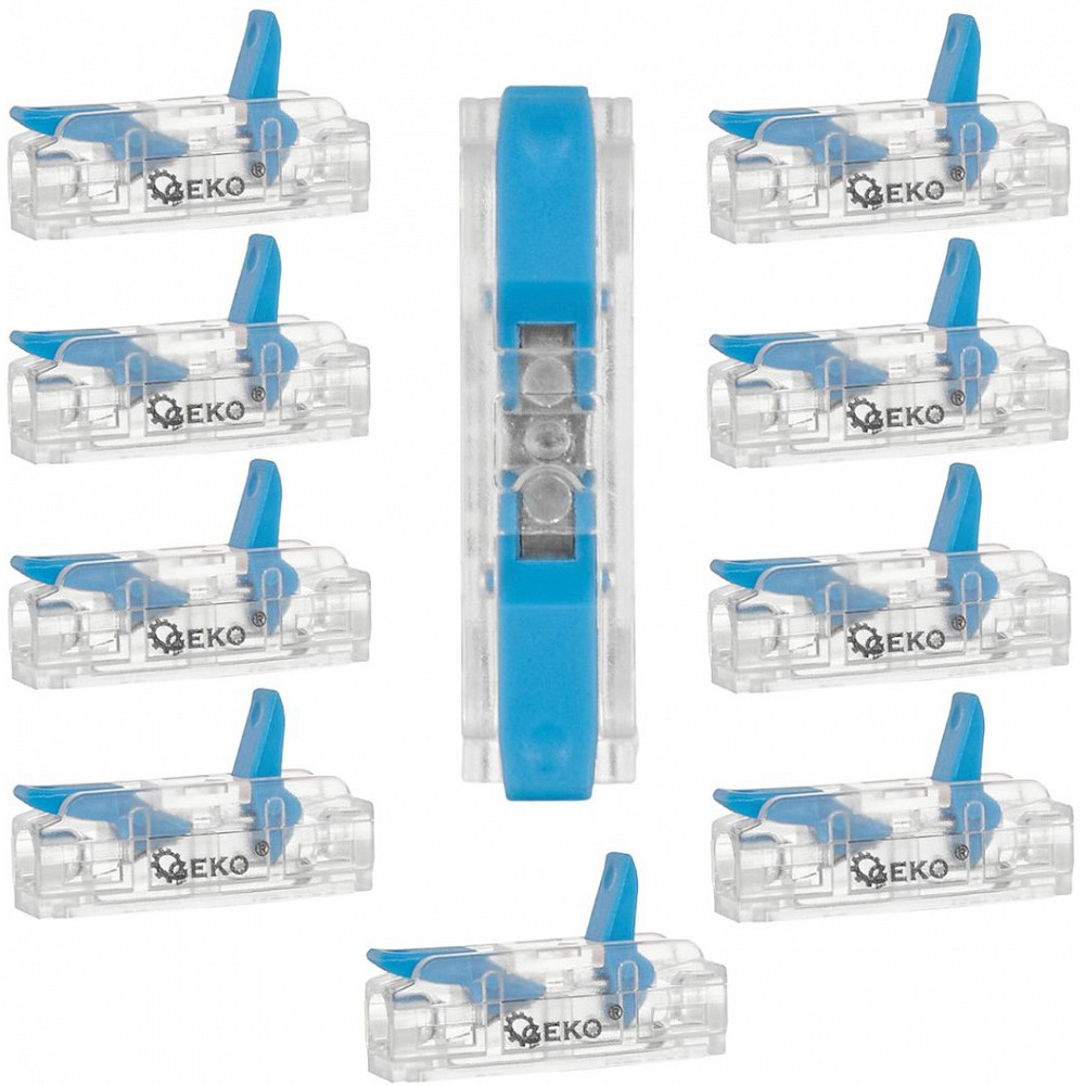 WAGO TÜÜPI AVATAV KIIRKLEMM 2X0,2-4MM 10TK/KOMPL. GEKO