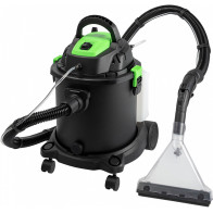 AUTO SALONGI TOLMUIMEJA/TEKSTIILIPESUR MÄRG/KUIV (+VESI) 1200W 20L 230V JBM*