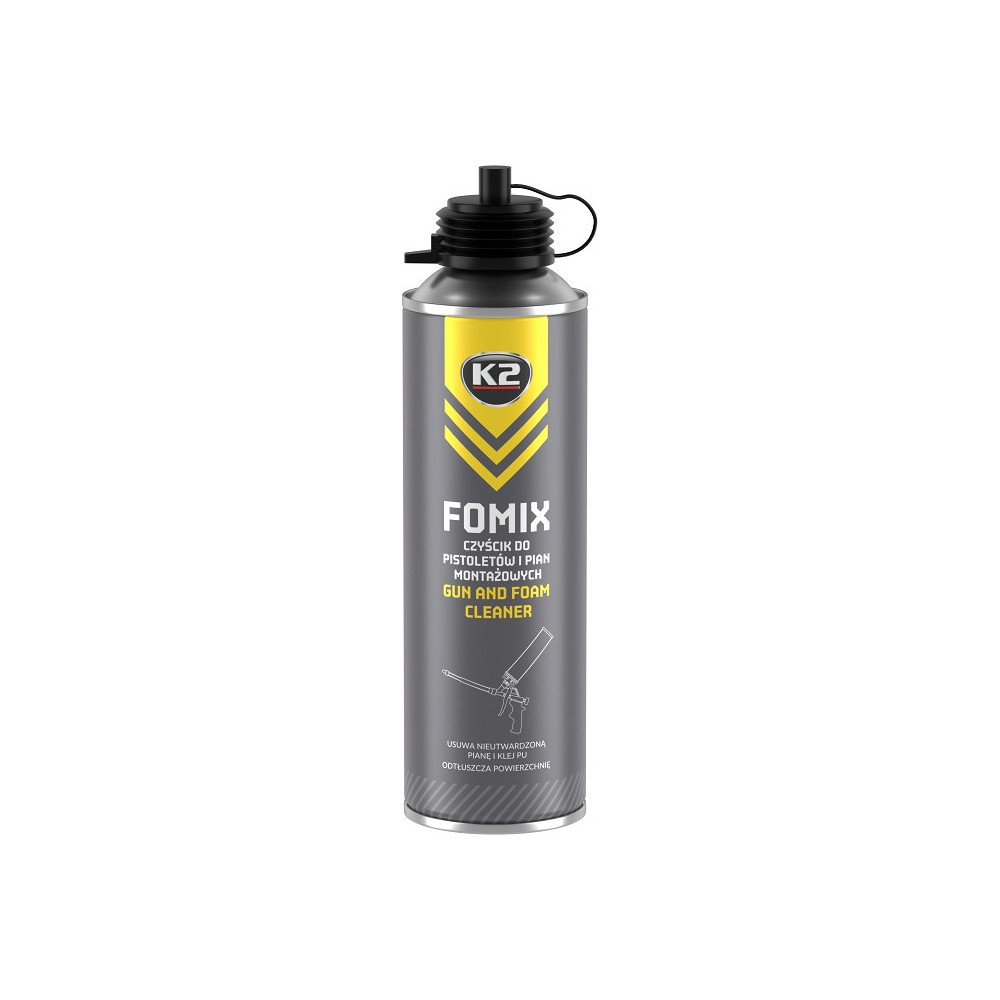 K2 FOMIX GUN AND FOAM CLEANER POLÜURETAANVAHU PUHASTUSAINE 500ML/AE