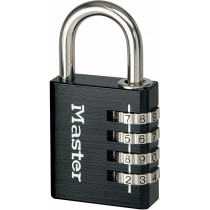 TABALUKK NUMBRIKOODIGA MUST 7640EURDBLK 40MM MASTER LOCK