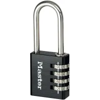TABALUKK NUMBRIKOODIGA MUST PIKK 7640EURDBLKLH 40MM MASTER LOCK