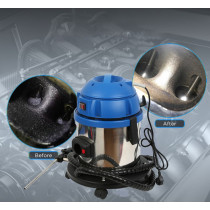 RATASTEL PÄHKLIKOORE/PUHASTUSPRITS 13L, 1200W/230V, 300L/MIN (KAASAS 18 ADAPTERIT) KB