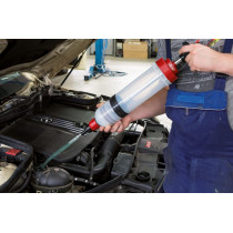 IMI/TÄITEPUMP "SÜSTAL" 1500ML, KLAPIGA, VITON TIHENDID, PLAST, ADAPTERID VIGOR