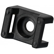 JUHTMEVITSA KINNITUSANKUR KRUVIGA 21,9X21,9 Ø7,6 MUST 100TK M+