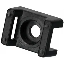 JUHTMEVITSA KINNITUSANKUR KRUVIGA 21,9X21,9 Ø7,6 MUST 100TK M+
