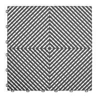 AVADEGA PÕRANDAKATE/PÕRANDAMOODUL "NONSLIP", PP, HALL 400X400X18MM JBM