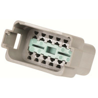 PISTIKU KORPUS DEUTSCH DT 12-PIN 10TK M+