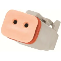 PISTIKUPESA KORPUS DEUTSCH DT 2-PIN 10TK M+