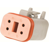 PISTIKUPESA KORPUS DEUTSCH DT 4-PIN 10TK M+