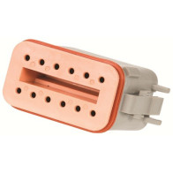 PISTIKUPESA KORPUS DEUTSCH DT 12-PIN 10TK M+