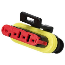 PISTIKUPESA KORPUS SUPERSEAL 4-PIN 10TK M+