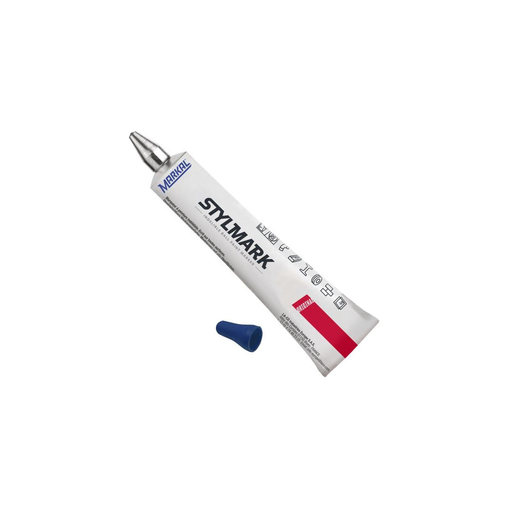 Ball paint marker Markal Stylmark 3mm, blue