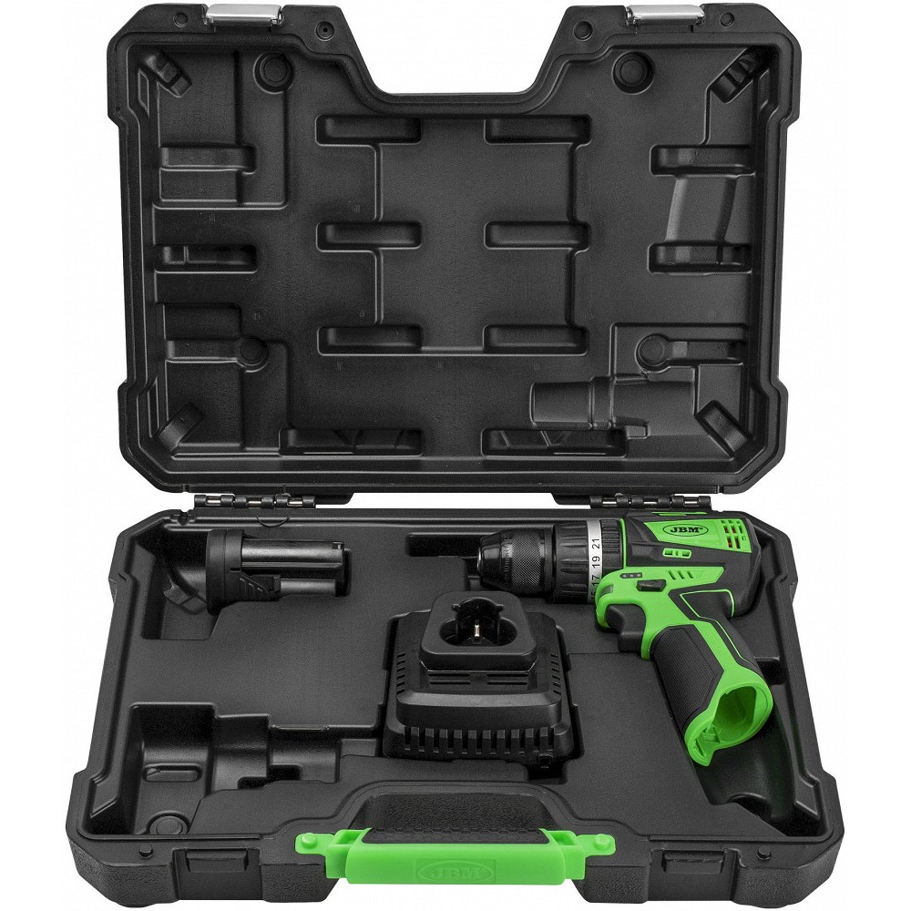 12V AKU LÖÖKRELL, 45NM LED, 2,0AH AKU + LAADIJA JBM*