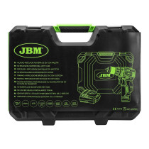 12V AKU LÖÖKRELL, 45NM LED, 2,0AH AKU + LAADIJA JBM*