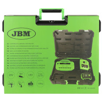 20V/12V AKUKOMPRESSOR MAX 11BAR, HARJAVABA, +4,0AH AKU JA LAADIJA JBM*