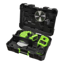 20V AKU KETASSAAG KOMPLEKT 165MM KETAS, 20MM AVA, 4300RPM, HARJAVABA, +4,0AH+ LAADIJA + KOHVER JBM*