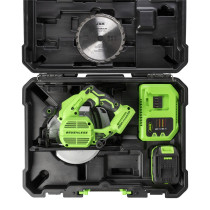 20V AKU KETASSAAG KOMPLEKT 165MM KETAS, 20MM AVA, 4300RPM, HARJAVABA, +4,0AH+ LAADIJA + KOHVER JBM*