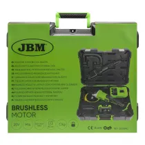 20V POLEERIJA 800-2400RPM, M14, HARJAVABA, +4,0AH AKU + LAADIJA JBM*