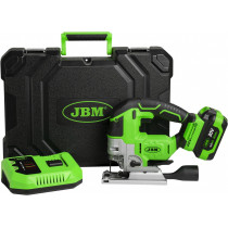 20V AKUSAAG (TIKKASAAG) KOMPLEKT, HARJAVABA, +4,0AH+ LAADIJA JBM