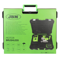 20V AKUSAAG (TIKKASAAG) KOMPLEKT, HARJAVABA, +4,0AH+ LAADIJA JBM