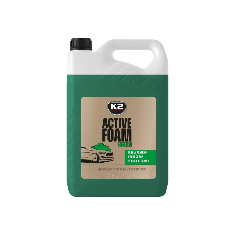 K2 ACTIVE FOAM GREEN KONTSENTREERITUD PUHASTUSVAHT/AKTIIVVAHT 5L