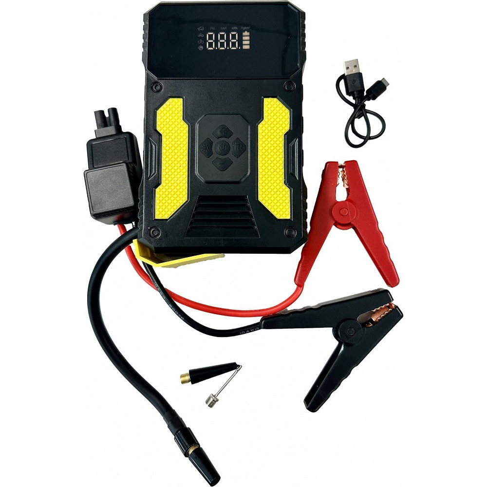 KÄIVITUSABI-AKUPANK-ÕHUPUMP(10BAR) 12V 400A(800A) M+