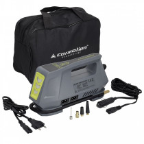 KOMPRESSOR VALGUSTUSEGA 12V/230V MAX 10BAR 25L/MIN 150PSI CARMOTION