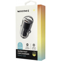 SIGARETISÜÜTAJA KIIRLAADIJA NANO USB/USB-C PD MAX 30W, 12V/24V WAYME