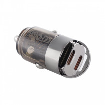 SIGARETISÜÜTAJA KIIRLAADIJA NANO 2X USB-C PD MAX 30W, 12V/24V WAYME