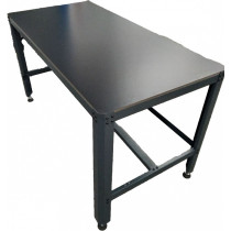 TÖÖLAUD 2MM TERASRAAM/1000KG "BLACK EDITION", 12MM HD-VINEERPLAAT, 1565X770X890MM JBM