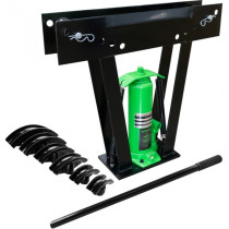 HÜDRAULILINE TORUPAINUTAJA RAAMIGA 12T, TORUDELE MAX 2" JBM