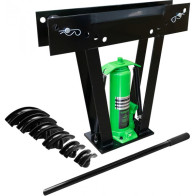 HÜDRAULILINE TORUPAINUTAJA RAAMIGA 12T, TORUDELE MAX 2" JBM