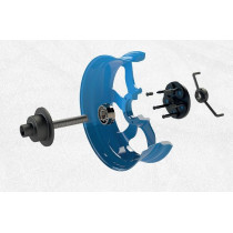 SÕRMKINNITUS CORGHI FPF-FASTPLATE, 3, 4, 6, 8-AUGUGA VELJELE, REGULEERITAV, 40MM