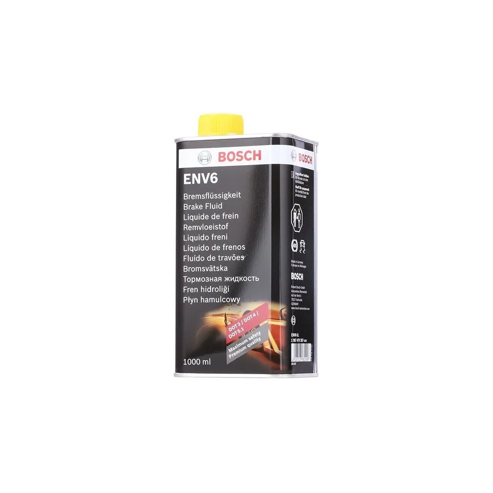 BOSCH ENV6 UNIVERSAALNE PIDURIVEDELIK 270°C 1L (DOT 3, DOT 4, DOT 5.1)