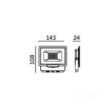 230V LED PROZEKTOR MH 30W 4000K IP65