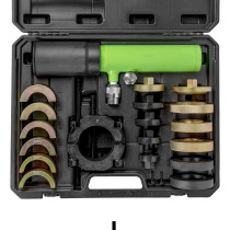 19-OS. HÜDRAULILINE SILLAPUKSIDE/PUKSIDE/SILENTBLOCK EEMALDAJA-PAIGALDAJA KOMPLEKT JBM*