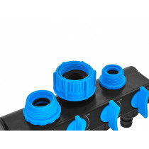 VEEVOOLIKU JAOTUR 4 VÄLJUNDIT+KRAANID 3/4"-1/2" "SKY-LINE" SEERIA GEKO