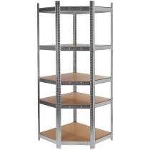 LAO NURGARIIUL 1800X700MM, METALL, SÜGAVUS 400MM, 5-RIIULIGA, 175G/RIIUL GEKO