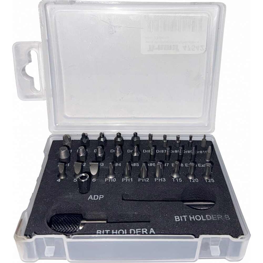 33-OS. VÄLJAKEERAMIS ABINÕUDE KOMPL. SISEKUUSKANT/TORX TRIUMF