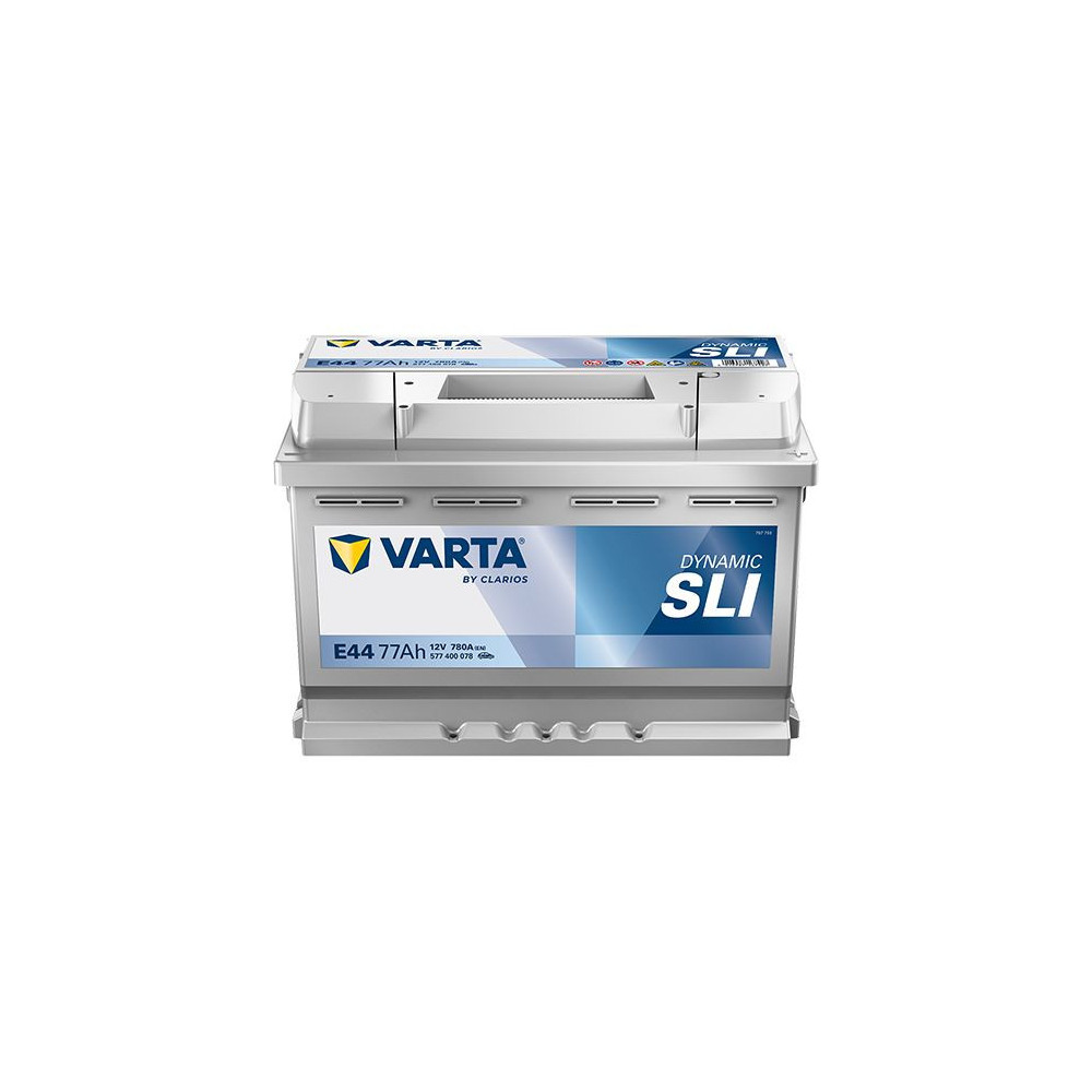 VARTA SLI DYNAMIC E44 77Ah 780A 278X175X190 -/+